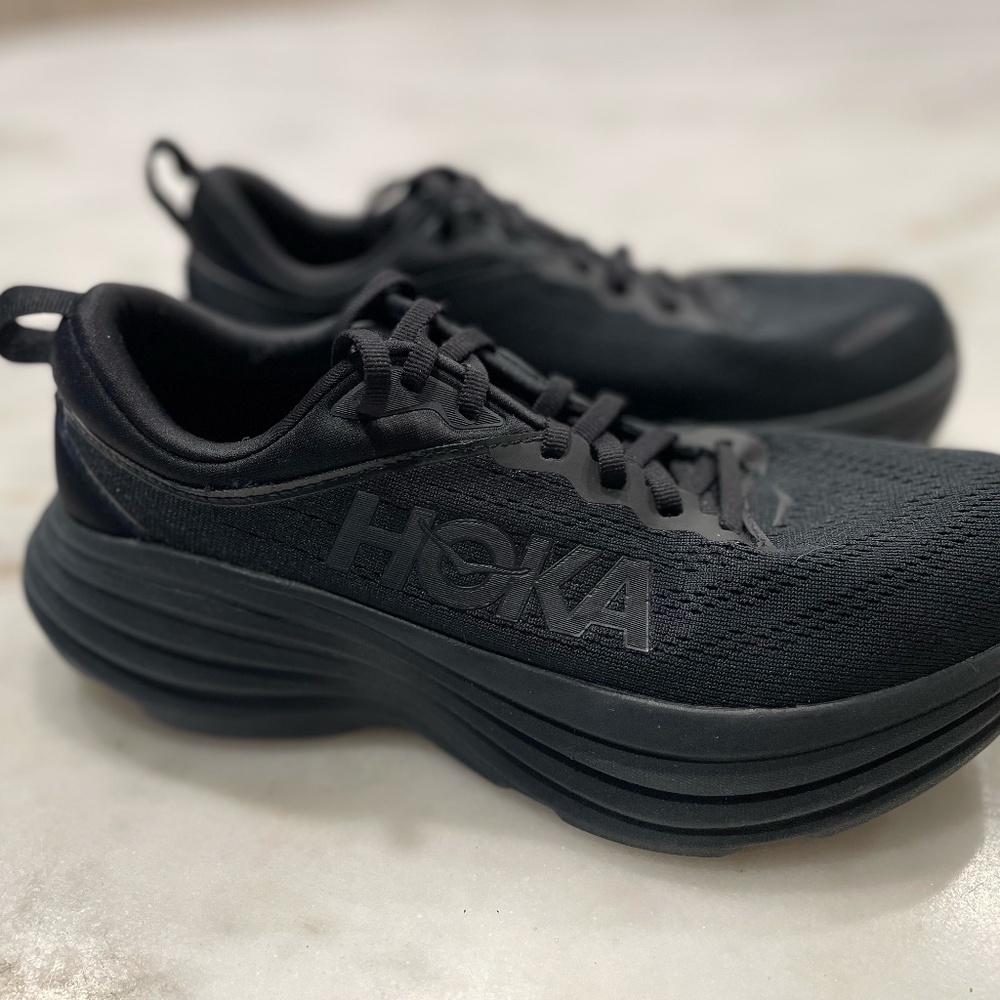 HOKA Bondi 8 New Women's 8.5 B Black
